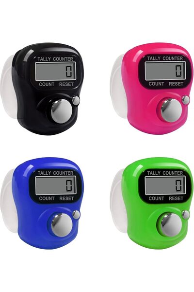FWM Electronic Finger Counter, 5-Digit Resettable LCD Digital Hand Tally for ...