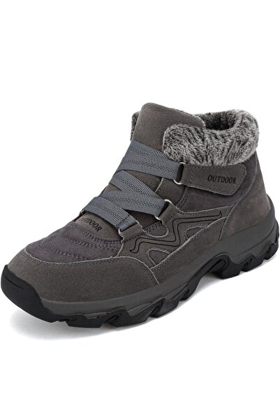 OEM Ghete de iarnă căptușite antiderapante pentru trekking, confortabile, uni...