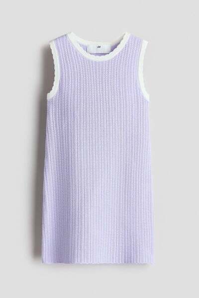 H&M فستان قطني محكم