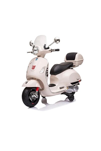 oyuncak sepetim LİSANSLI VESPA GTS 12 VOLT AKÜLÜ ÇOCUK MOTORU 3-7 yaş