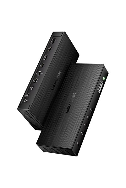 wavlink Stație de andocare WAVLINK 13-în-1 DisplayLink, Dual 8K / 5x 4K, 3x H...