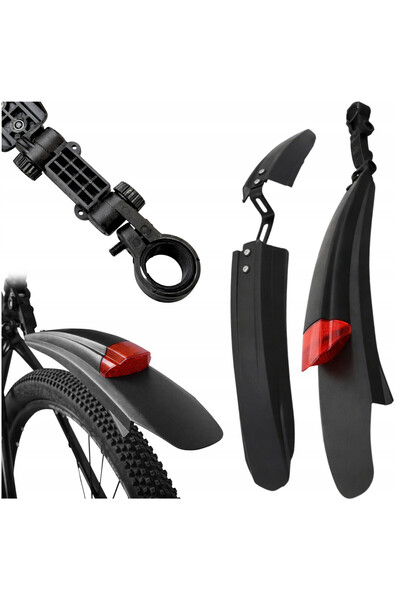 Gearox Set aparatori de noroi pentru bicicleta, Gearox, universale, 26-29 inc...