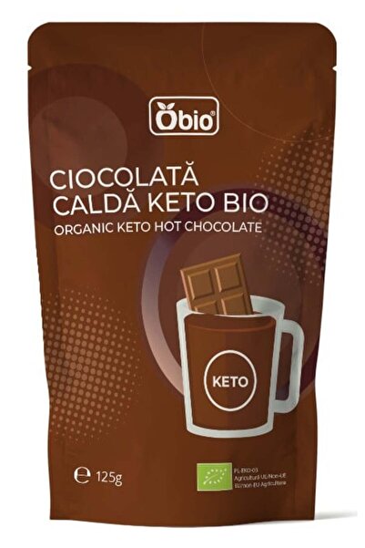 OBİO Ciocolata calda Keto bio 125g