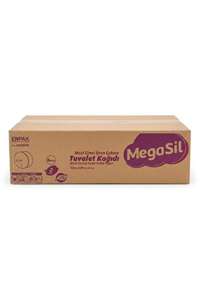 Tuvalet Kağıdı Maxi Cimri 4 Kg Yuvarlak Kağıt 6 Lı