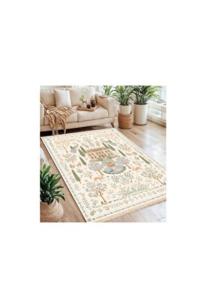 Vivense SANATSAL BASKILI DOKUMA TABAN HALI, 145 YNG, 150X230 CM