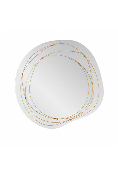 Kiana Celestia Gold Framed Mirror