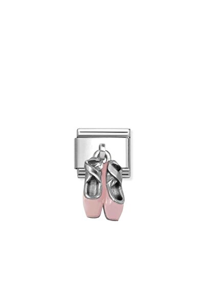NOMİNATİON Composable Classic 925 Ayar Sallatılı Pembe Mine detaylı balerin b...