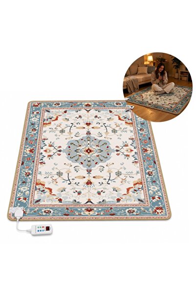 SUNUP TY-2*3 1900W 200x300cm Isıtmalı Pad Halı - Dijital Termostatlı Karbon K...