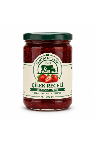 GONZALES'S FARM ÇİLEK REÇELİ