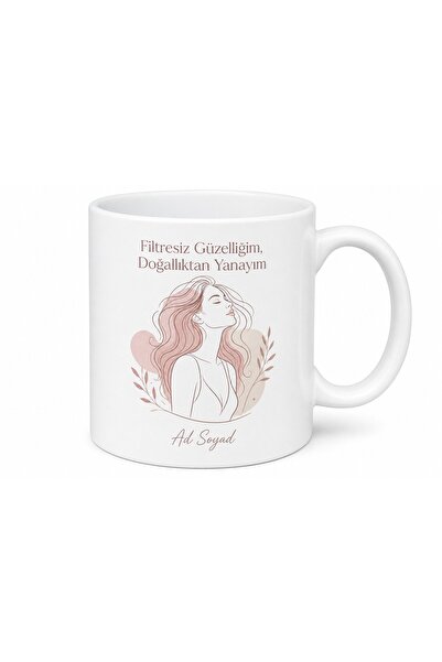 Tupya Gift My Beauty Without a Filter, I Embrace Nature, Confident Woman Mug ...