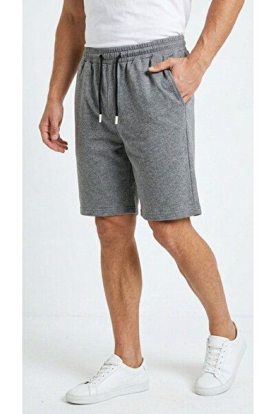 STRAVON Men's Relaxed Fit Summer Basic Shorts with Side Pockets Above the Knee