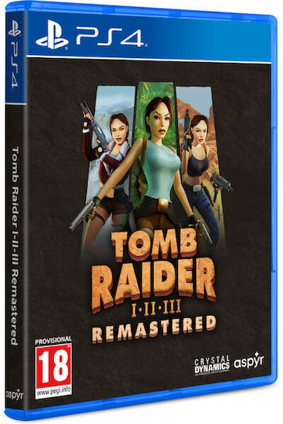 Aspyr Tomb Raider I-ΙΙ-III Remastered με την Lara Croft Παιχνίδι PS4