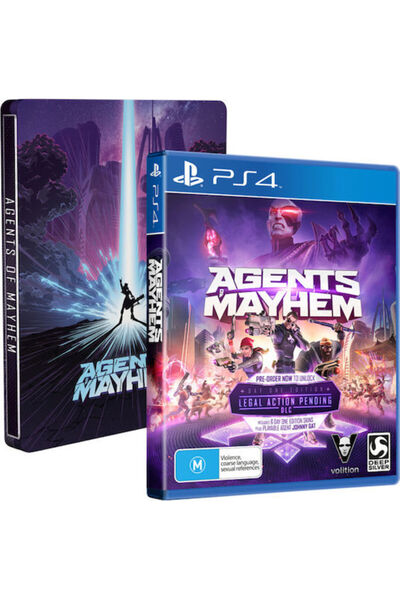 Deep Silver Agents Of Mayhem Έκδοση Steelbook Παιχνίδι PS4 (Μεταχειρισμένο)