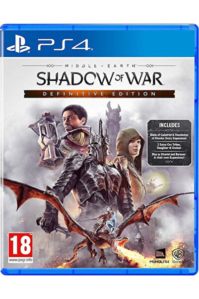 Warner Bros Games Μέση Γη: Σκιά του Πολέμου: Οριστική Έκδοση Παιχνίδι PS4