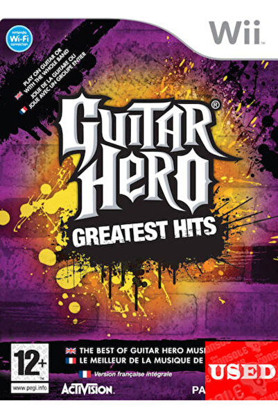 ACTIVISION Guitar Hero Greatest Hits Wii Παιχνίδι (Μεταχειρισμένο)