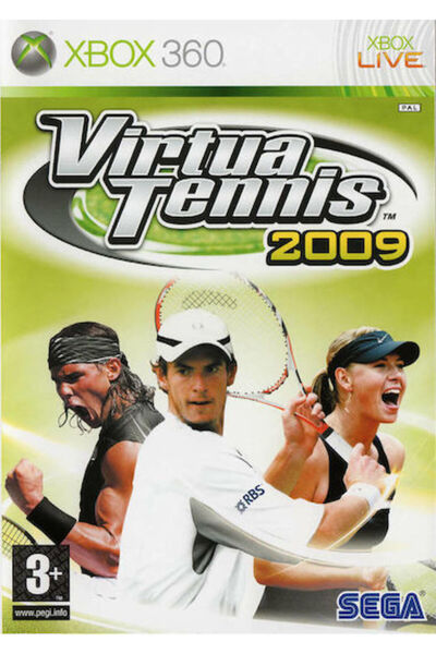 SEGA Virtua Tennis 2009 XBOX 360 Παιχνίδι (Μεταχειρισμένο)