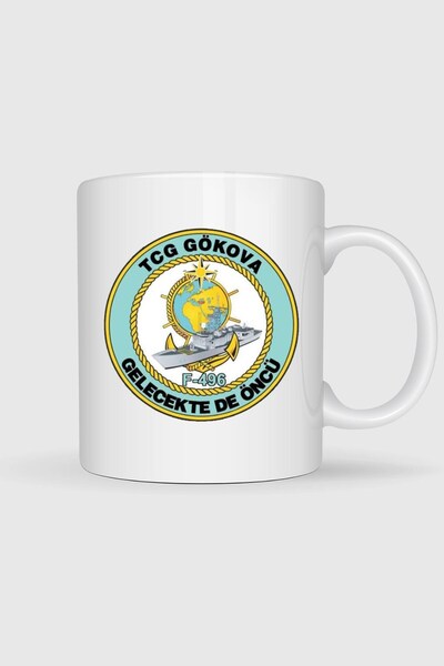 Bahriyeli Collection Tcg Gökova Cruise Themed Printed Mug