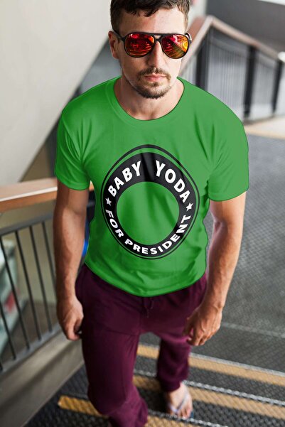 iLovePrints Baby Yoda for President Tshirt