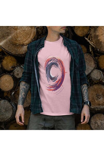 iLovePrints Abstract Cosmic Swirl Tshirt