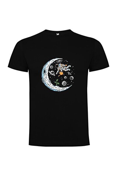 iLovePrints Lunar Space Walk Scene Tshirt