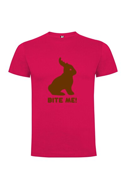 iLovePrints Bite Me Bunny Art Tshirt