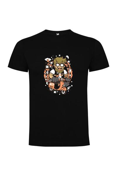iLovePrints Moto Maverick Vector Art Tshirt