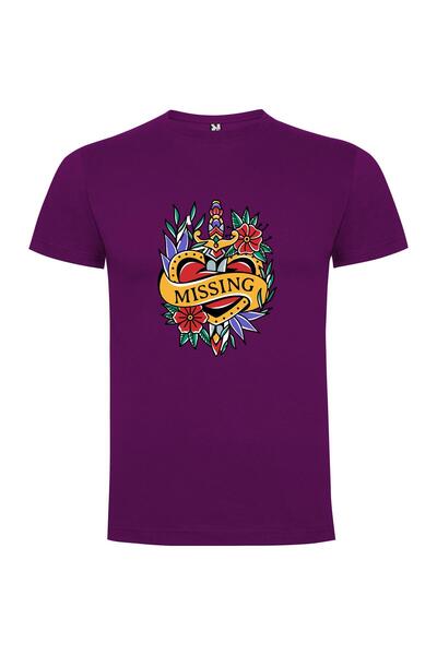 iLovePrints Missing Heart Tattoo Flash Tshirt