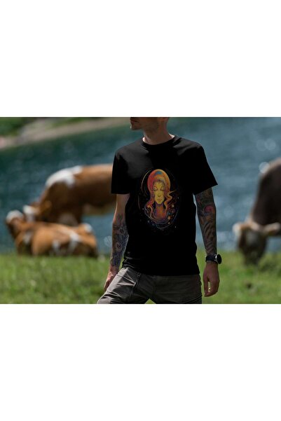 iLovePrints Abstract Portrait of a Woman Tshirt