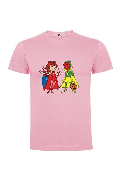 iLovePrints Cartoon Marvelous Costumed Characters Tshirt