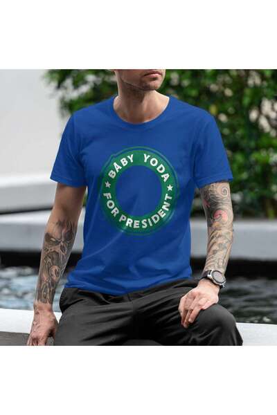 iLovePrints Baby Yoda for President Tshirt