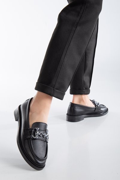 BYBERO KADIN LOAFER İNCE TABANLI