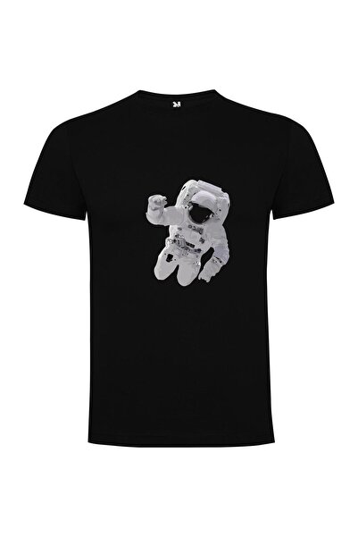 iLovePrints Spacewalking Astronaut Views Earth Tshirt