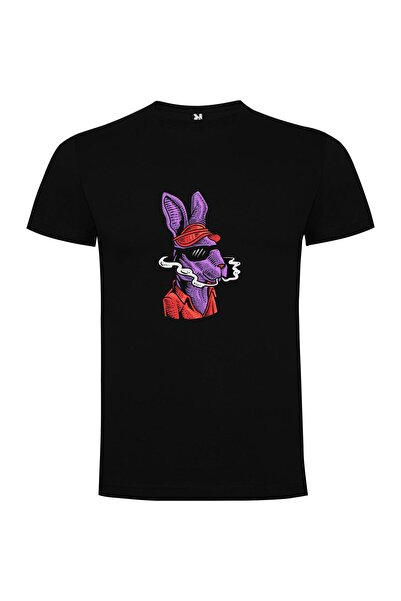 iLovePrints Glamorous Bunny Gangster Tshirt