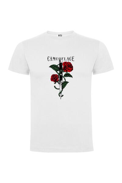 iLovePrints Love Camouflage Dagger Tshirt