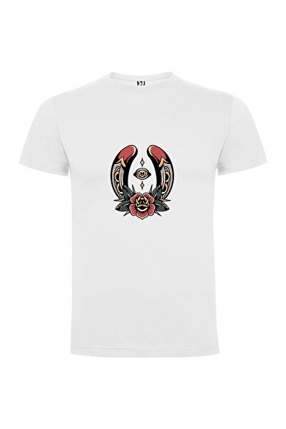 iLovePrints Eye-Flower Tattoo Flash Tshirt