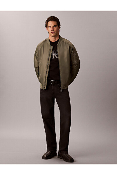 Calvin Klein Men's Ls Terry Monologo Detailed Sweatshirt