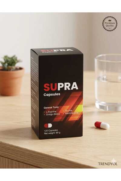 Supra كبسولات طبيعية 100%