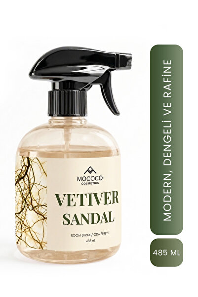 MOCOCO COSMETICS Vetiver Sandal Oda Kokusu - Room Spray 485 ml | Ortam Kokusu