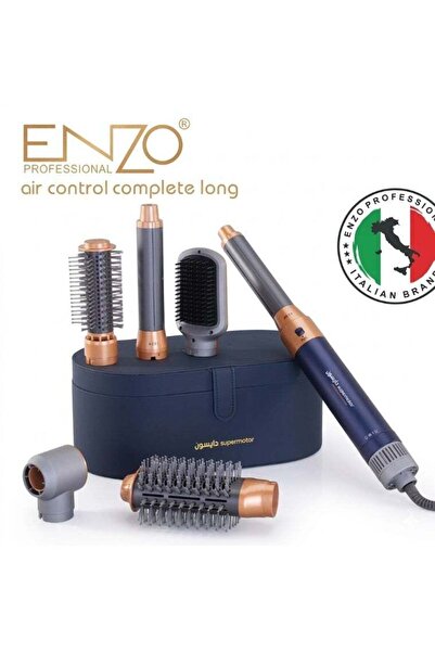 ENZO EN-4133 6-in-1 Hair Dryer Brush & Multi Styler – Ionic Hot Air Blow Drye...