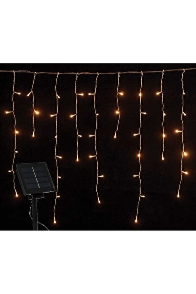 EUROLAMP 72 λαμπάκια LED ασύμμετρη κουρτίνα (βροχή) με προγράμματα και ηλιακό...