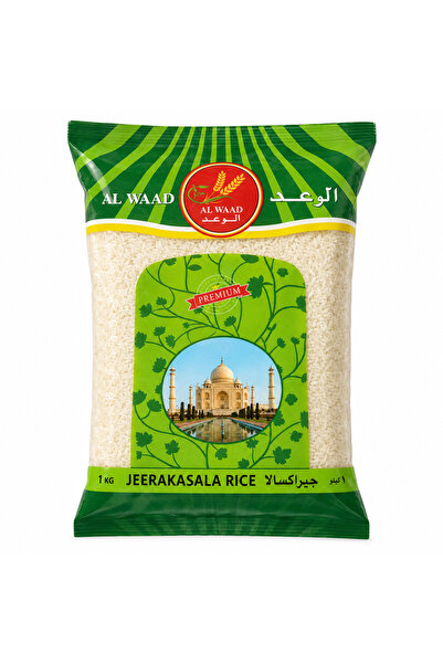 Alwaad Al Waad Jeerakasala Rice 1kg - Al Waad Jeerakasala Rice 1kg