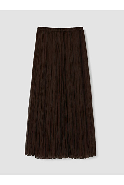 LC Waikiki I Beli Corded Pleated Chiffon Skirt from Freezen Store