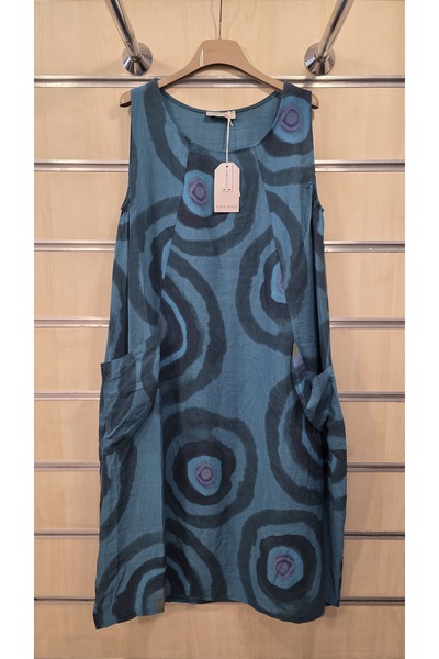 Park Moda Rochie italiană lungă, fără mâneci