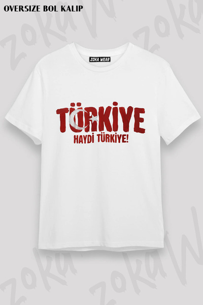 ZOKAWEAR تي شيرت مطبوع عليه كأس العالم للجنسين بتصميم فضفاض لكأس العالم في تر...