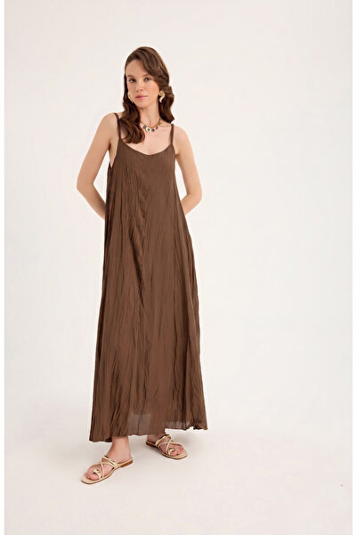 Sevilen Tekstil Rochie Crush cu bretele
