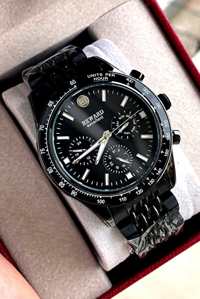 Reward Original 2 Year Warranty Men's Wristwatch Steel Band 3 Atm Water Resis...