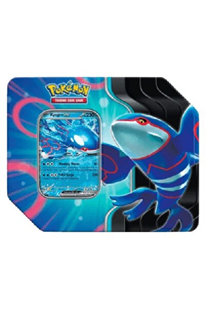 Pokemon Cutii Azure Legends: Kyogre ex Tin