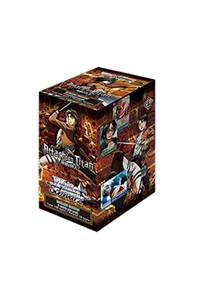 Bushiroad Weiss Schwarz Attack on Titan Booster Box