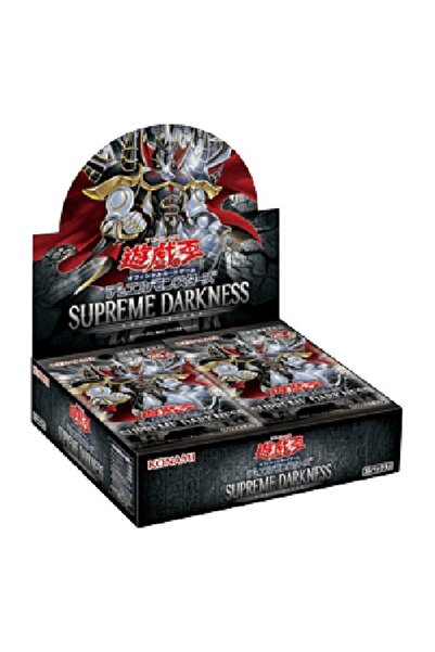 KONAMI Yu-Gi-Oh! Supreme Darkness Booster Box Japoneză
