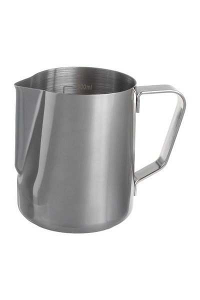 OEM Cană latieră din inox pentru spumare lapte, cu mâner și gradație interioa...